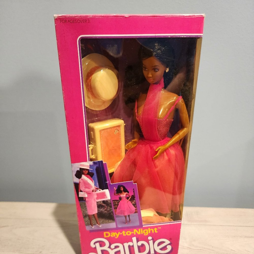 Vintage 1984 Day-to-Night Barbie NIB RARE